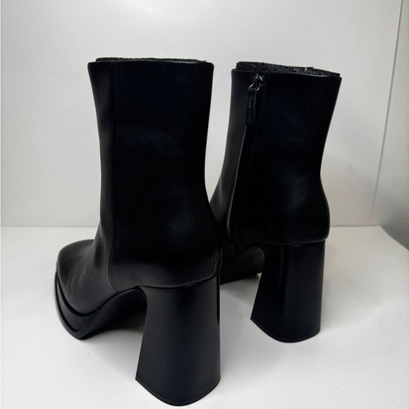 Ash Alyx Black Leather Ankle Boot For Women Casual Sz 41 w/ Dust Bag - Picture 4 of 12